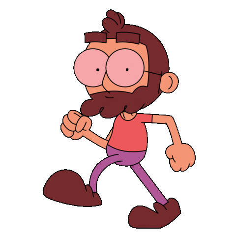 Loop Running Sticker