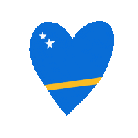 West Indian Heart Sticker