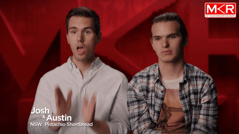 home alone shock GIF by My Kitchen Rules