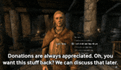 Elder Scrolls Thank You GIF by Fire Mountain Productions