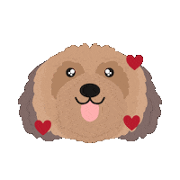 Dog Love Sticker
