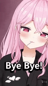EmikoAi bye goodbye vtuber bye bye GIF