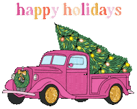 Christmas Tree Sticker by Manda Creates Pretty