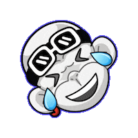 Laugh Lol Sticker by Zhot Shop