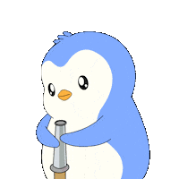 Water Fail Sticker by Pudgy Penguins