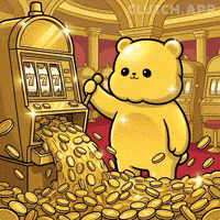 Winning Money Money GIF by Kanpai Pandas