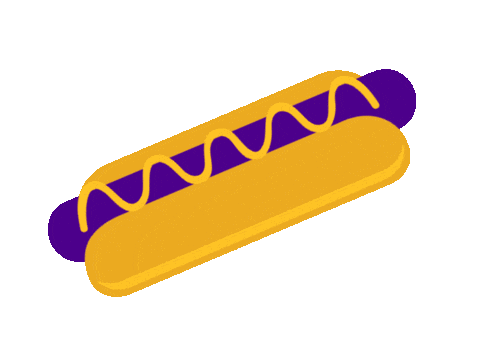 UMHBAlumni giphyupload hot dog umhb go cru Sticker