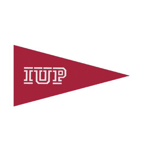 Indiana University Iu Sticker by Indiana University of Pennsylvania