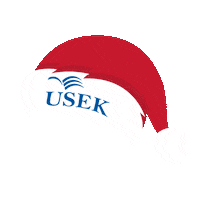 Christmas Santa Sticker by Holy Spirit University of Kaslik