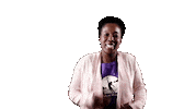 Happy Black Woman Sticker by Ennov-Action