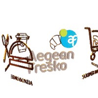 aegeanfresko charalamposcomgr aegean fresko aegeanfresko Sticker