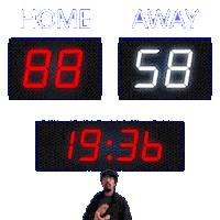 58 Away Sticker