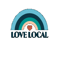 Rainbow Shop Small Sticker by Local Life Online