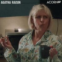 Good Morning Reaction GIF by Acorn TV