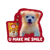 Happy Dog Sticker by Awesome Pawsome Treats