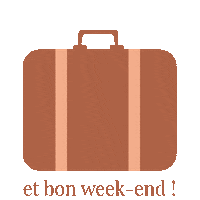 Depart Au Revoir Sticker by Alma Heritage