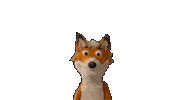 Fox Orange Sticker by Verivox