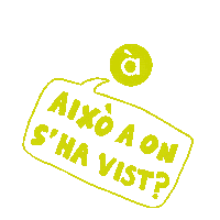 A Punt Sticker by À Punt Mèdia