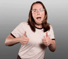 Thumbs Up GIF by BradyGifs