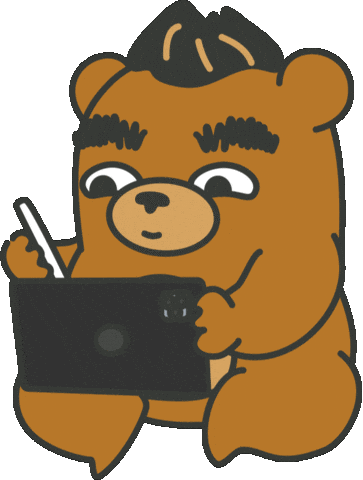 Drawing Thinking Sticker by maludbear