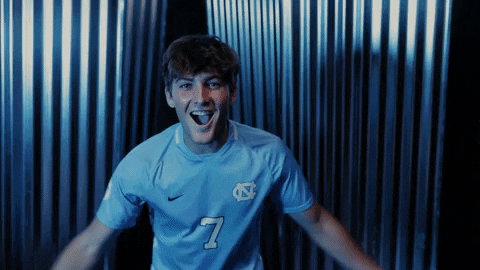 North Carolina Soccer GIF by UNC Tar Heels