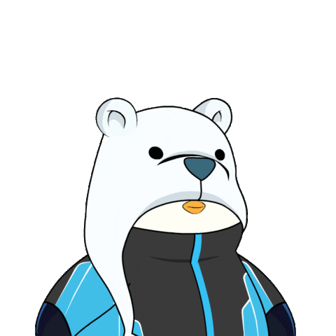 Good Morning Penguin Sticker by Pudgy Penguins