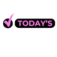 To Do List Pink Sticker by Preddy Creative