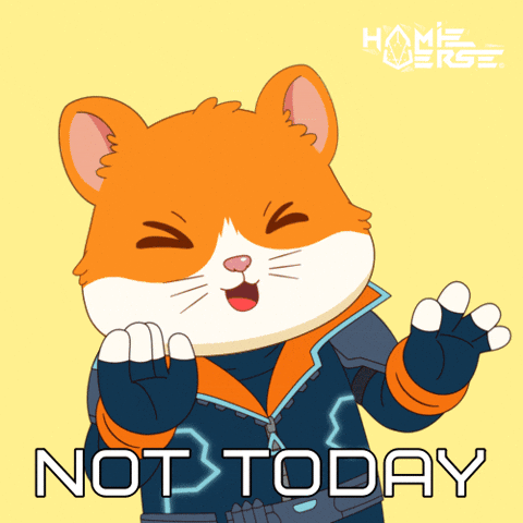 Refusing No Way GIF by Hamieverse