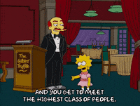 Lisa Simpson Restaurant GIF by The Simpsons