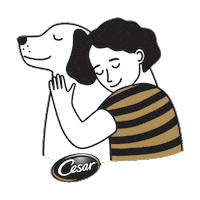 Bestiebowls Sticker by Cesar Canine Cuisine
