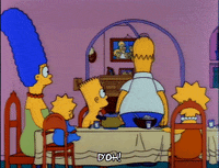 Staring Season 3 GIF by The Simpsons