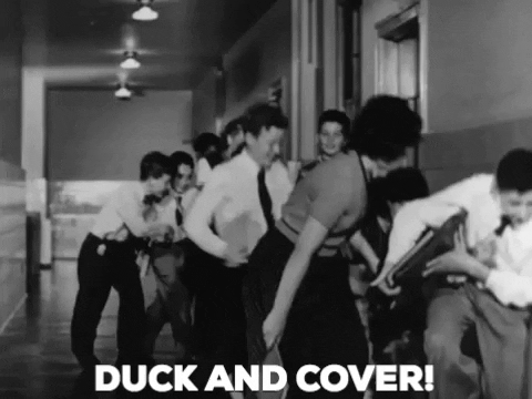 duck and cover documentary GIF by Kino Lorber
