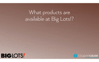 thecouponcause faq coupon cause big lots GIF