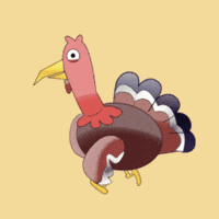 Turkey Run Christmas GIF by GT8Studios