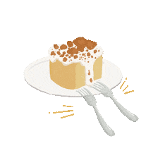 Cake Dessert Sticker by ApplePan