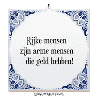 Wijsheid Spreuk Sticker by Tegelspreuken.nl