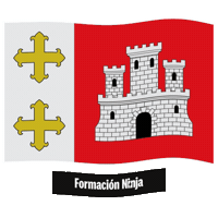 Castilla Y Leon Bandera Sticker by Formación Ninja