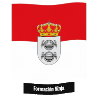 Castilla Y Leon Bandera Sticker by Formación Ninja