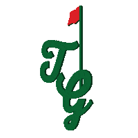 TrapGolf birdie golfer spray paint top golf Sticker
