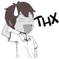 Animation Thank You Sticker by Holler Studios