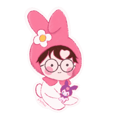 Happy Sticker