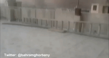 Huge Sandstorm Hits Tehran