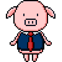 PiggyFarm pig shy blush piggy Sticker