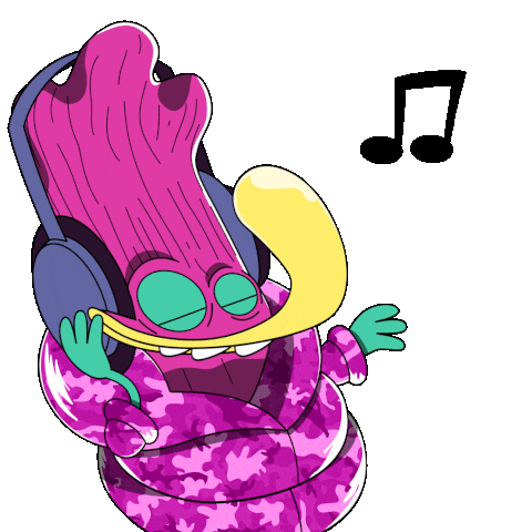 Concert Vibing Sticker by Bubblegoose Ballers