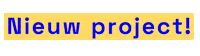 Nieuw Project Sticker by Twaalfde Man