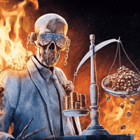 Dave Mustaine Fire GIF