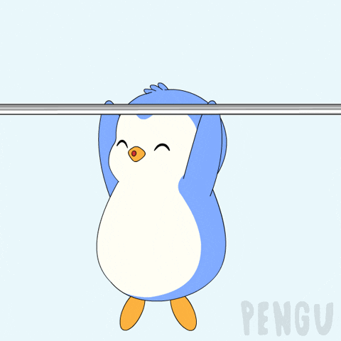 Fitness Sweating GIF by Pudgy Penguins