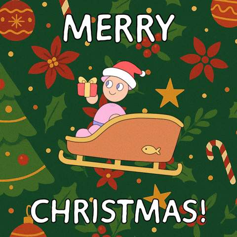 Merry Christmas Santa GIF by Fatman