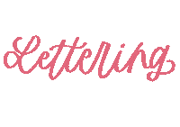 Lettering Journaling Sticker