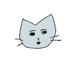 Love You Cat Sticker by Mekamee